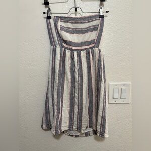 Socialite strapless tie back dress S